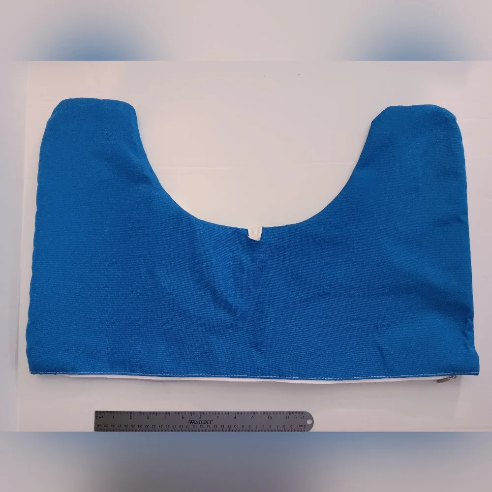 Skate Carrier Storage Bag Roller Ice Figure Hockey Inline Blue Zippered Bag